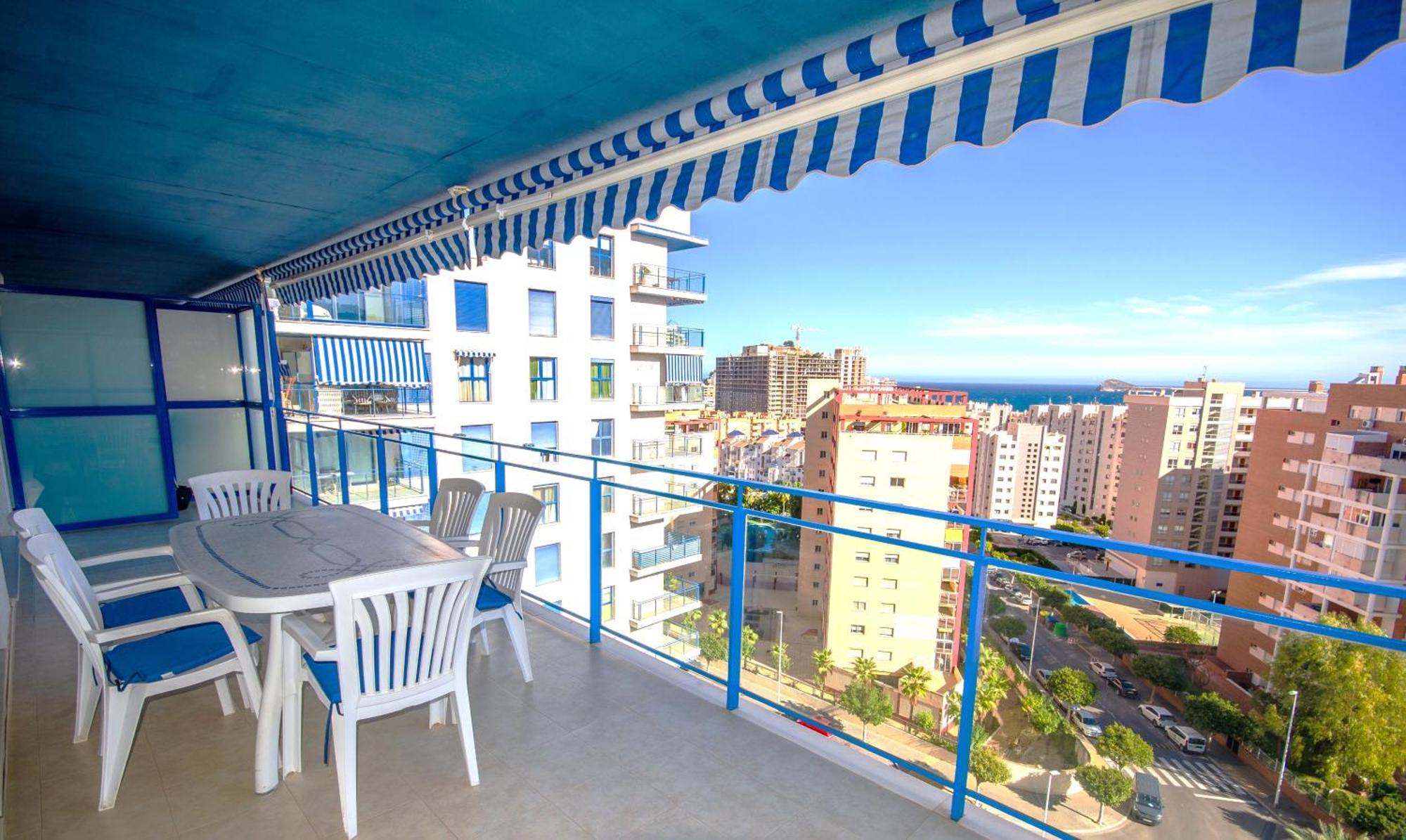 Cala Vent Mar Y Sol Poniente Beach Benidorm Esterno foto